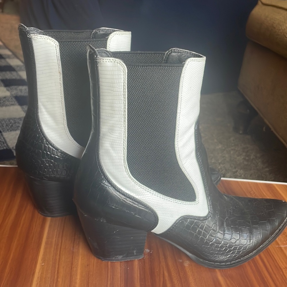 Duo Boots Black/White Matisse